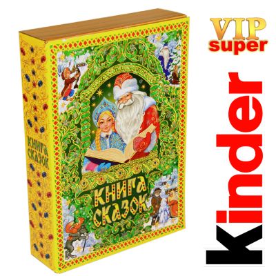 Сладкий подарок на Новый Год в картонной упаковке весом 1500 грамм по цене 3158 руб в Донецке