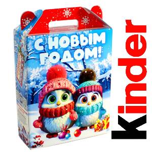 Детский подарок на Новый Год в жестяной упаковке весом 830 грамм по цене 3297 руб в Донецке